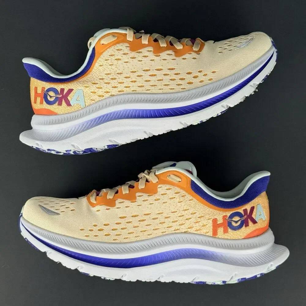 Hoka One One Kawana Women’s 8B Running Shoes Shortbread/Bluing